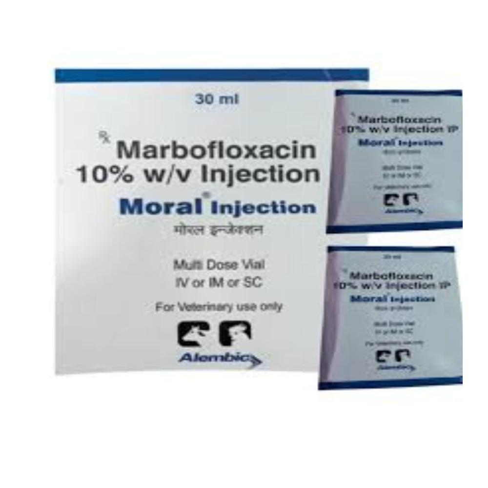 Moral Marbofloxacin Injection IP