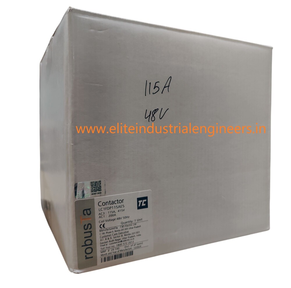 C&s Contactor Lc1fdp115ae5 - Color: White