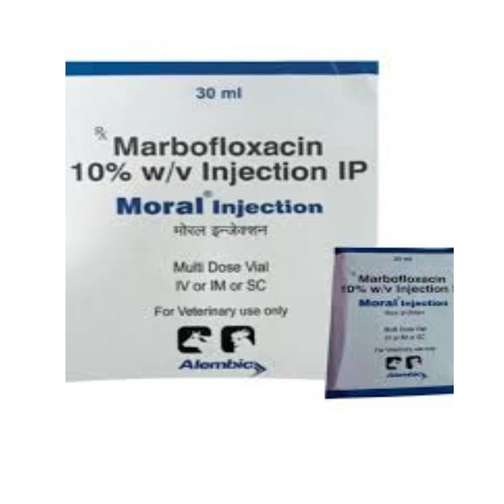 Moral Marbofloxacin Injection IP 