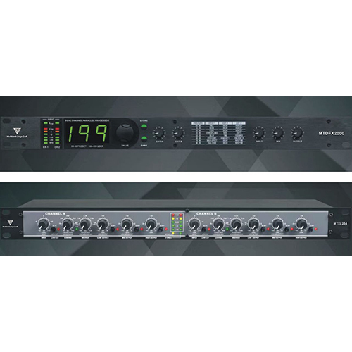 Delay - Reverb Processor and 2-3 Way Crossover