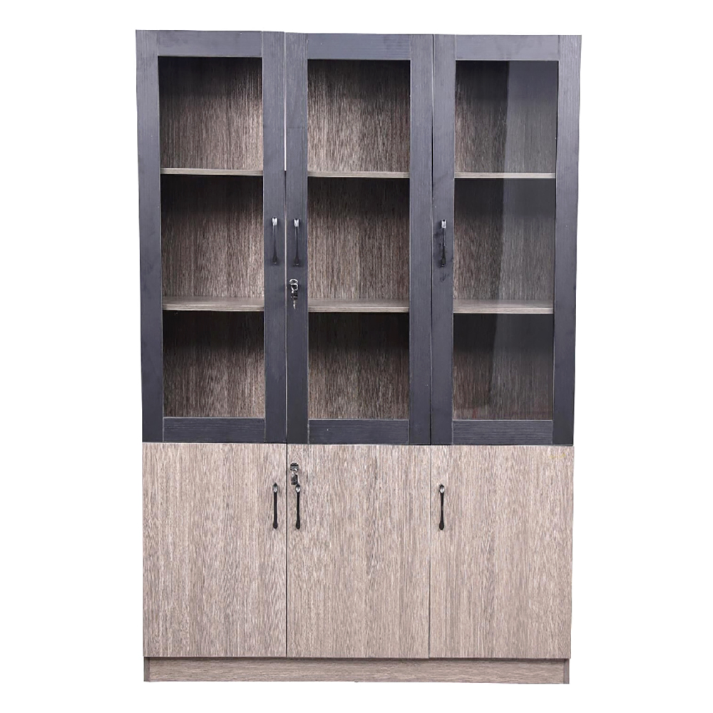 Royaloak Tivoli Book Shelf 3 Door | Hdf With Melamine Finish - Bs2122 - Assembly: Carpenter Assembly