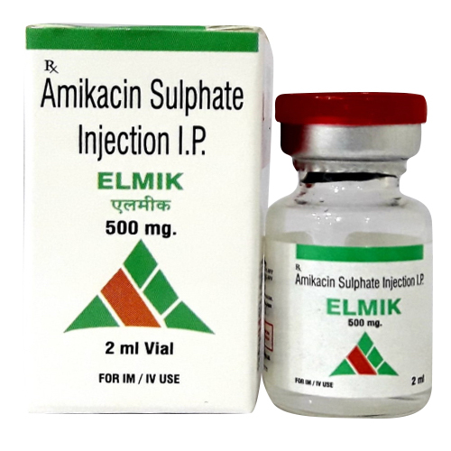500mg Amikacin Sulphate Injection IP