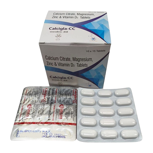 Calcium Citrte Magnesium Zinc And Vitamin D3 Tablets