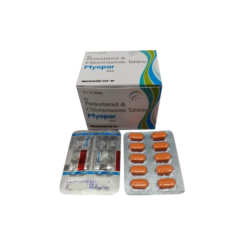 Paracetamol And Chlorzoxazone Tablets