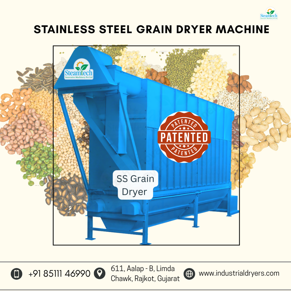 Stainless Steel Grain Dryer Machine