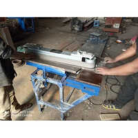 Cross Belt Grinding Machine - Color: Blue