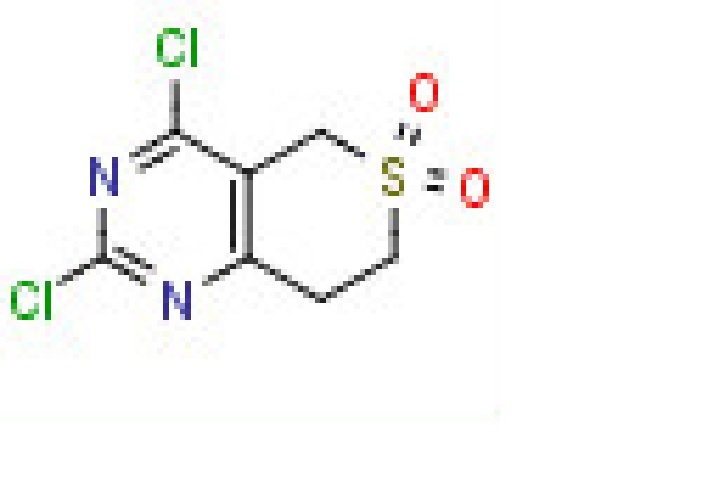 2,4-Dichloro-7,8-dihydro-5H-S,S-di-oxoisothiopyrano[4,3-d] pyrimidine