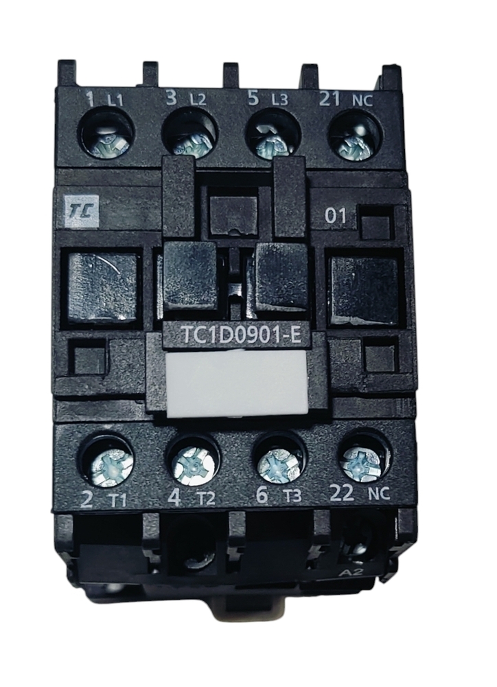 C&s Contactor Tc1d0901em5 - 9a Current Rating, 415v Voltage, 4kw Power, 220v Coil Voltage, 50hz Frequency | Single Unit, Ac3 Type