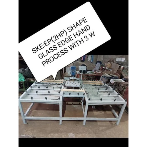Glass Edge Grinding Machine Ske-Ep (2Hp) All In 1 - Color: White