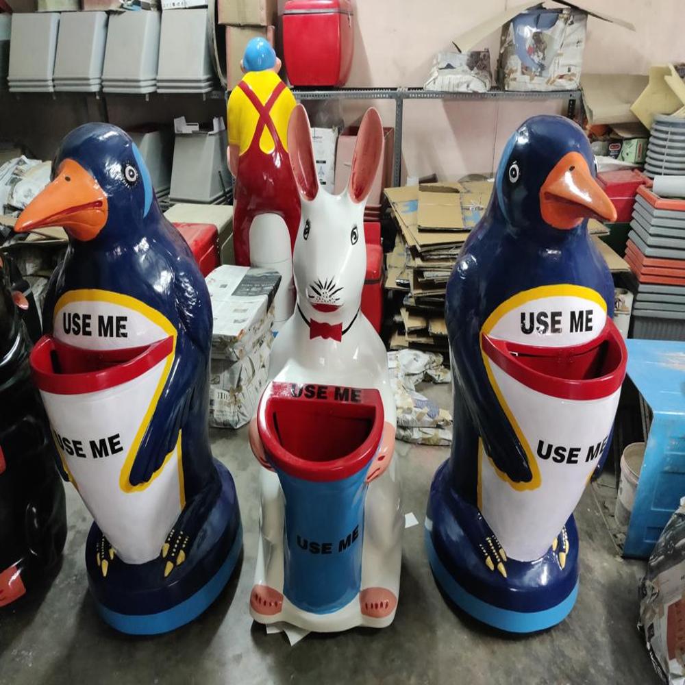 Penguin Animal Shape Dustbin