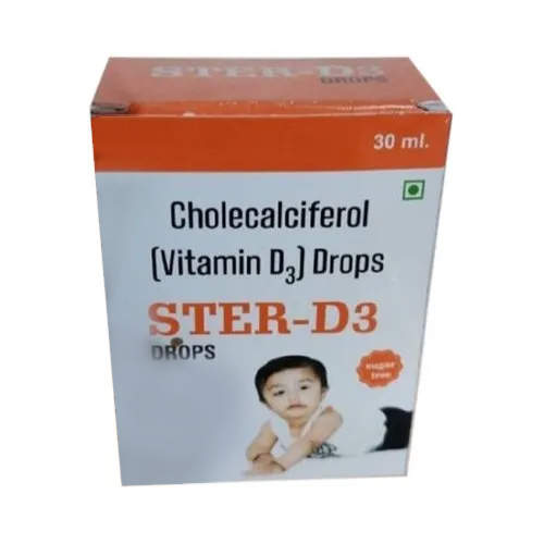 Cholecalciferol Vitamin D3 Drops - Drug Type: General Medicines