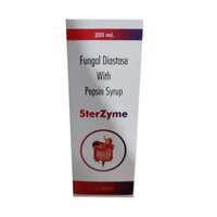 200ml Fungal Diastase Pepsin Syrup - Physical Form: Liquid