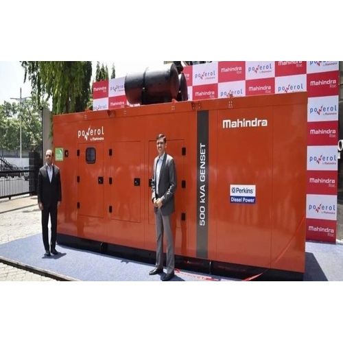 600 Kva Mahindra Diesel Generator - Color: Red