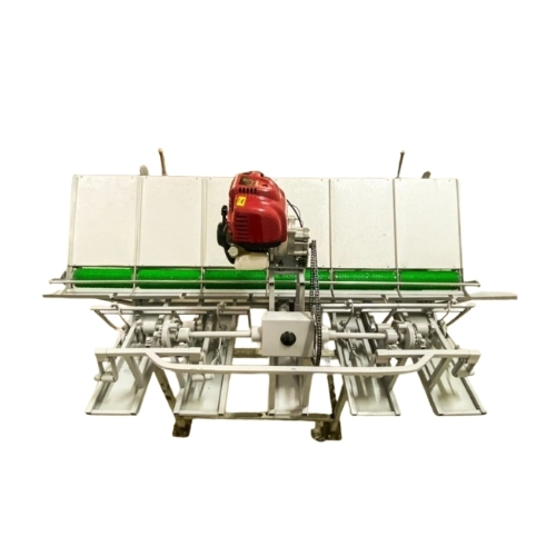 Vgt 6 Row Rice Transpalnter Engine Operated-walking Behind - Color: Silver