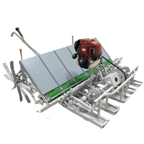 Vgt 6 Row Rice Transpalnter Engine Operated-walking Behind - Color: Silver