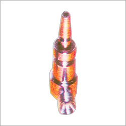 Single Pipeline Adaptor - Metal, 100-200 Grams | Designed for Hospitals, High Tensile Strength, Self-Sealing Valve Connection, Dimensional Accuracy