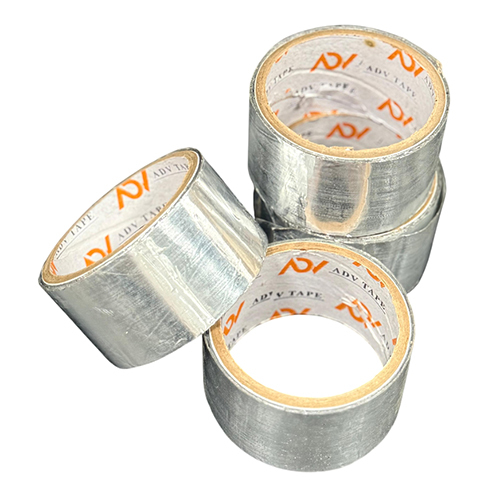 Silver Aluminium Foil Tape - Length: 20 Meter (M)