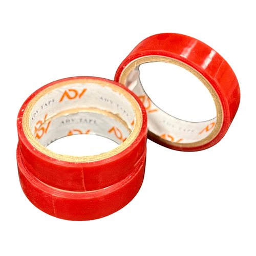 Red Bopp Adhesive Tape - Tape Length: 20 Meter (M)