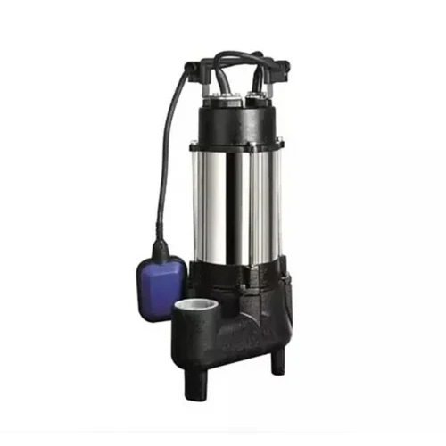 1 Hp Cutter Pump - Color: Black & Silver