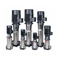 5 Hp Vd Series Verticle Immersible Pump - Color: Black