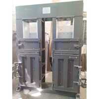 Double Box Baling Pressing Unit Rotatable Baler