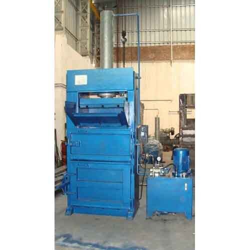 Pet Bottle Scrap Bailing Machine - Color: Blue