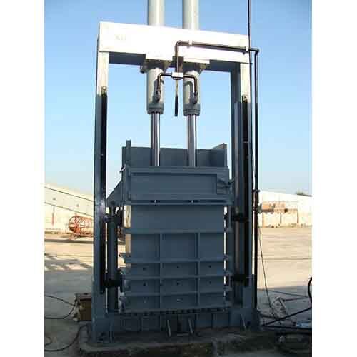 Iron Scrap Bailing Machine - Color: Grey