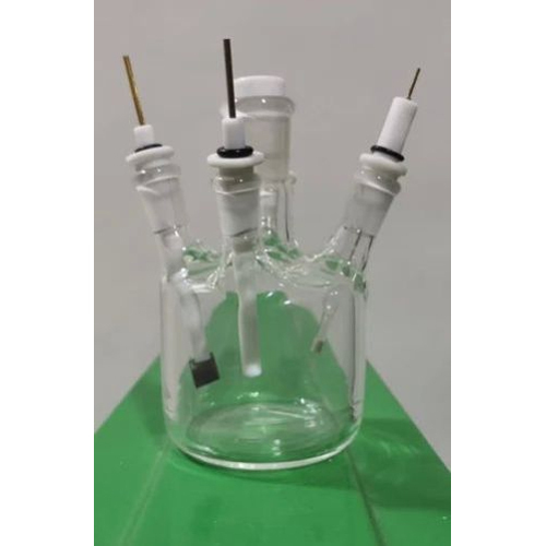 Five Neck Electrochemical Cell - Warranty: 1 Year
