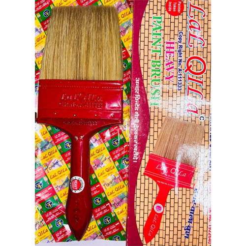 Lal Qila Heavy Paint Brush - Bristle Color: Brown