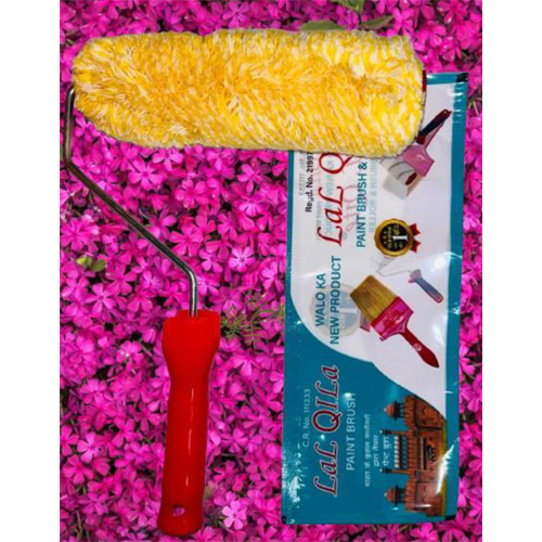 White Yellow Paint Roller - Color: Red
