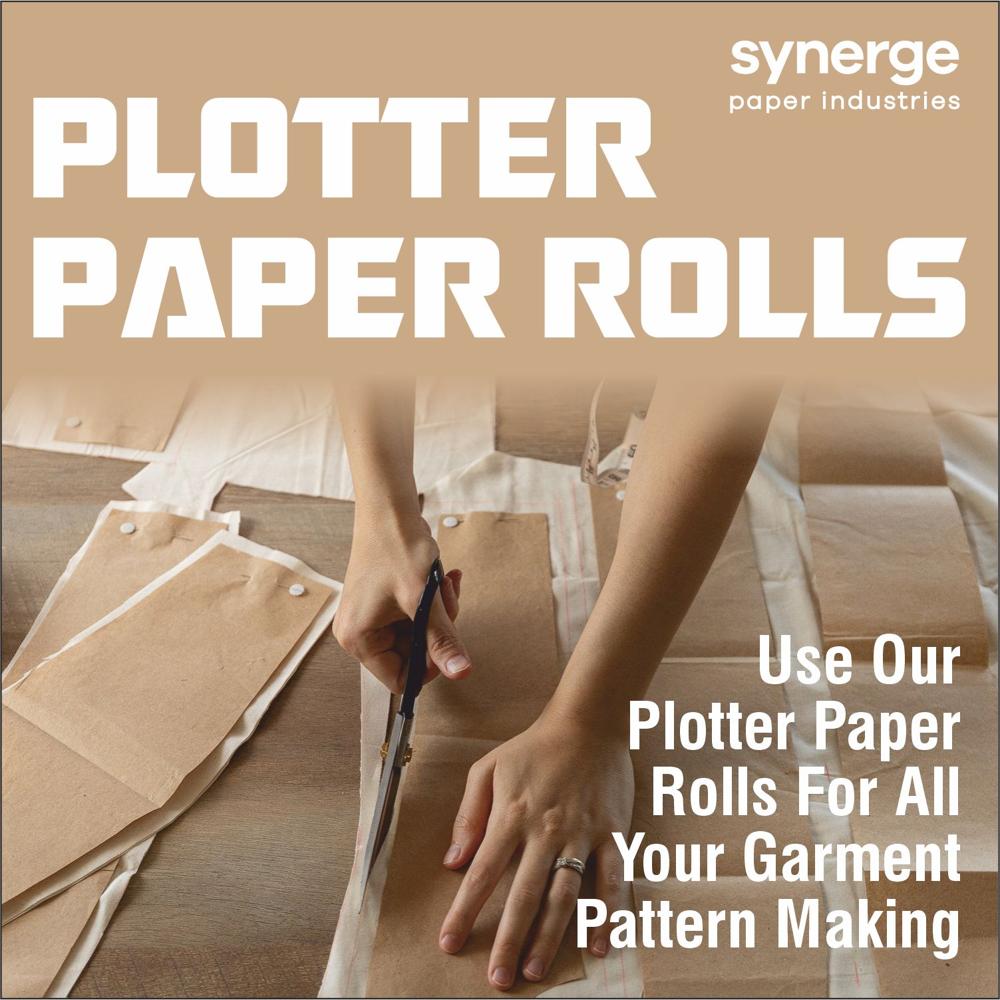 220 GSM 48 Inch Width High-Quality Garment Pattern Paper Rolls