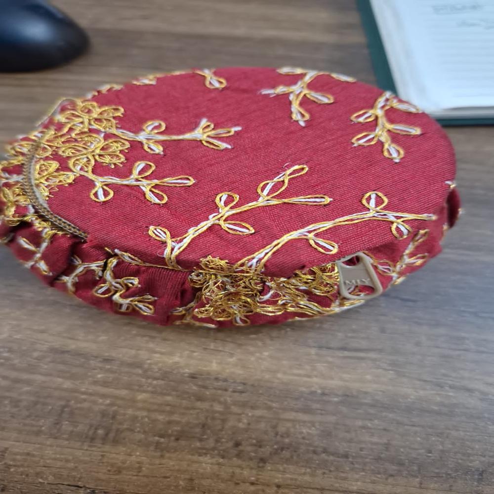 Anguri Embroidered Matki - Color: As Per Buyer'S Requirement