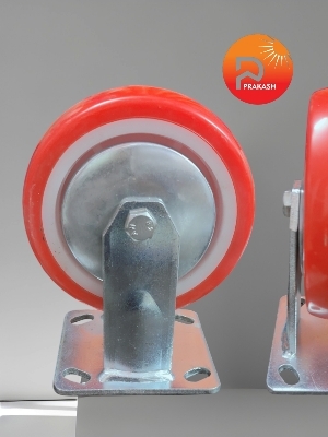 6 Inch PU Caster Wheel