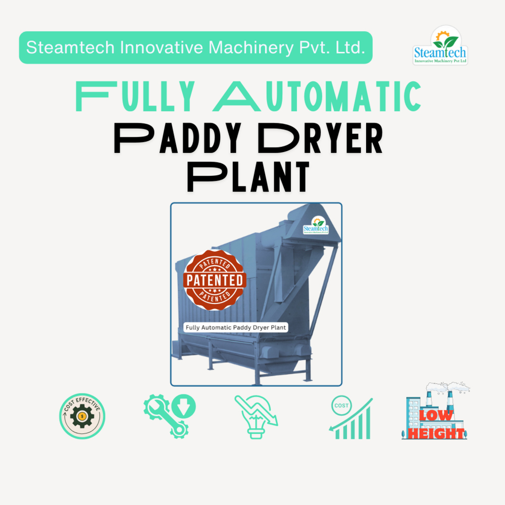 Paddy Dryer Plant - Color: Blue