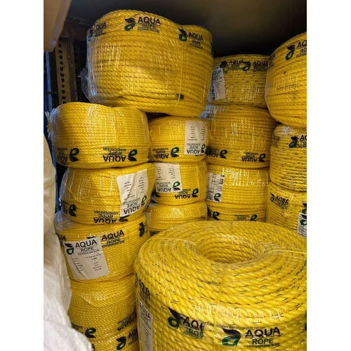 Yellow Polypropylene Ropes