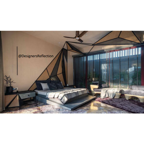 Rattan & Metal Fusion For Railing, Ceiling, Bedback & Drawer Chest