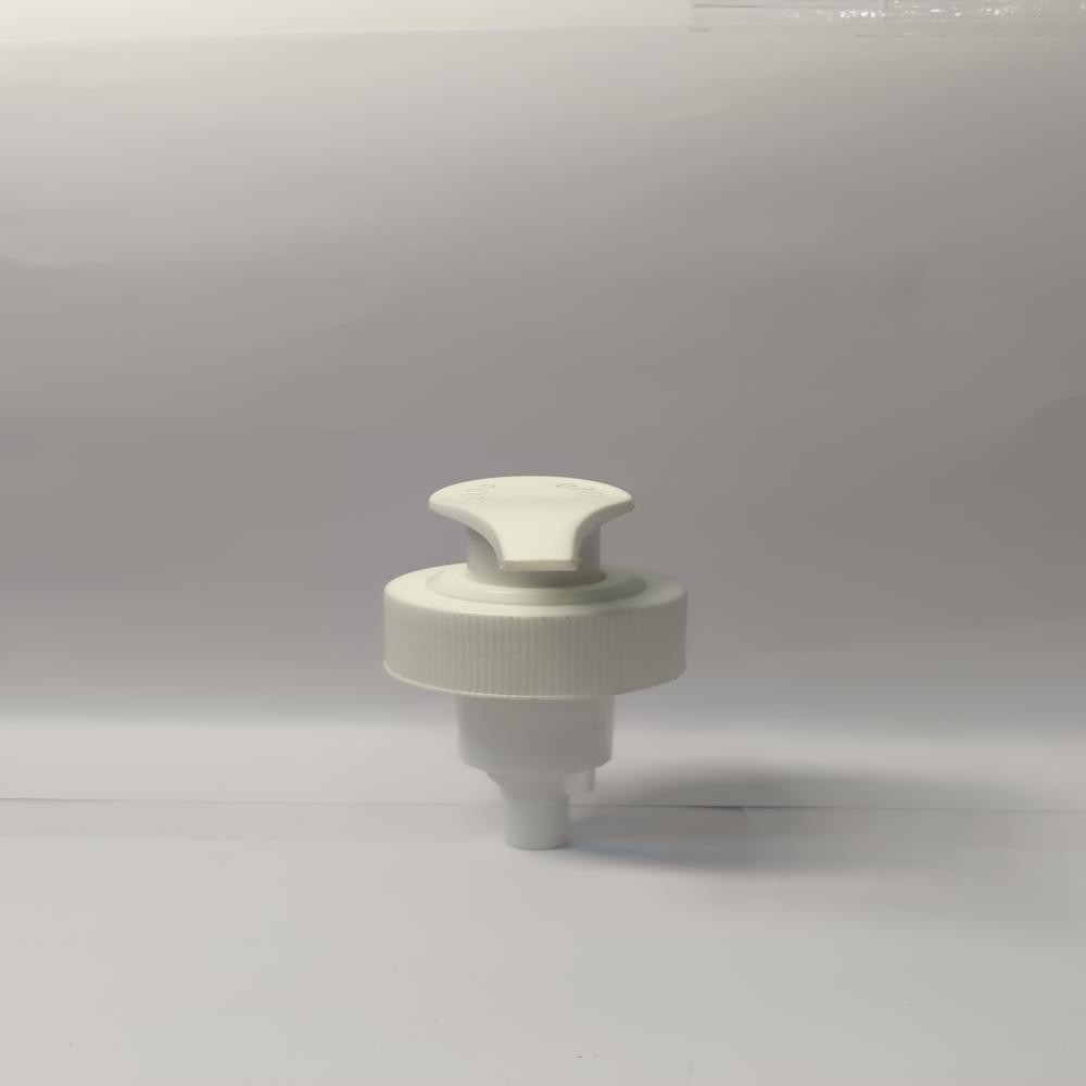 ON/OFF L-1 28mm ribbed white dispenser