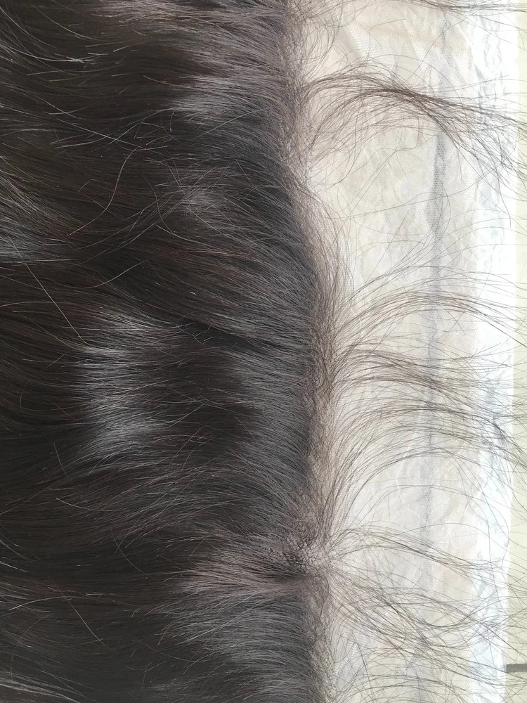 Black Natural Color HD Lace 13x6 Wavy Frontal Human Hair Vendor, Hair Grade: 10A, Packaging Size: 10