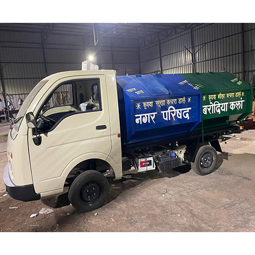 Tata Ace Garbage Tipper - Material: Steel