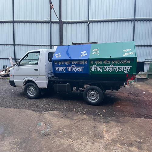 Hydraulic Garbage Tipper - Material: Steel