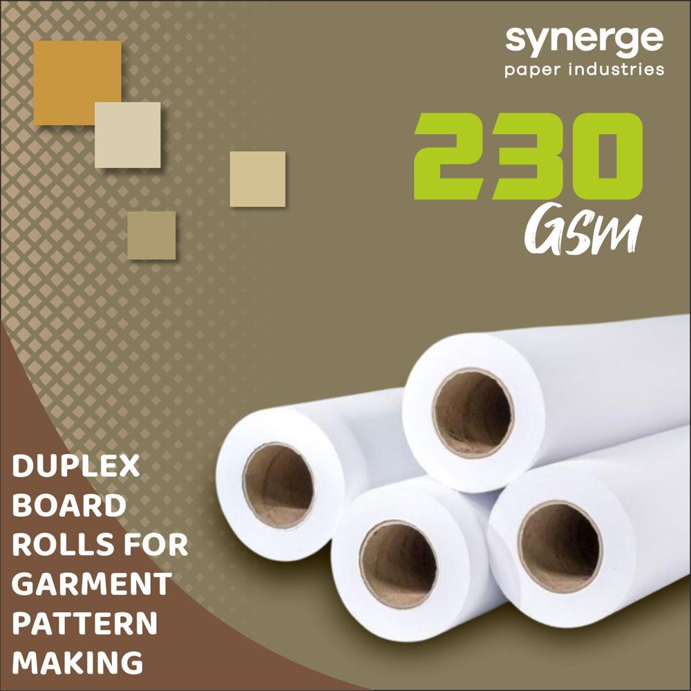 Rolls For Garment Pattern Making - Color: Brown