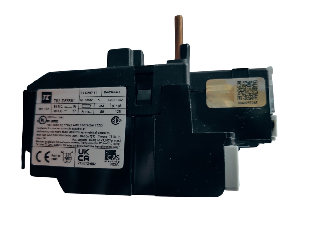 C&s Olr Tr2d65361 - 1000v Uimp, 6kv, Current Rating 55-70a | Designed For Robust Overcurrent Protection And Control In Electrical Systems