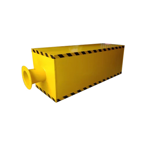 Mild Steel Acoustic Silencers - Color: Yellow