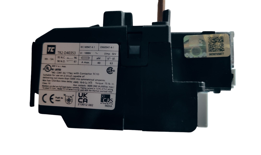 C&s Olr Tr2d40353 - 1000v Uimp, 6kv Rating, 23.0-32.0 A Range | Designed For High Voltage Applications