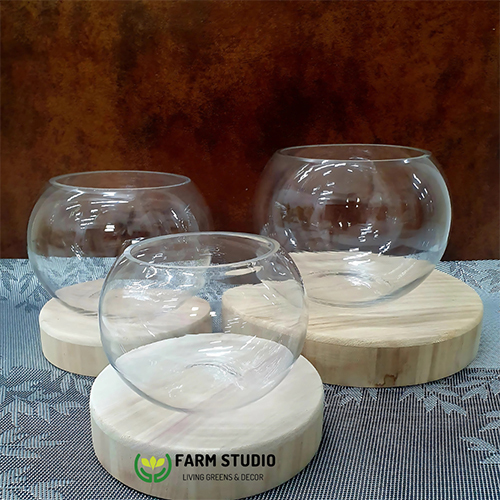 4 Inch Glass Fish Bowl