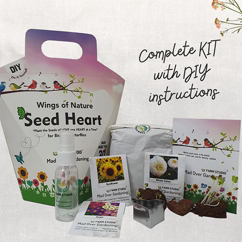 Seed Heart Kit - Color: Brown