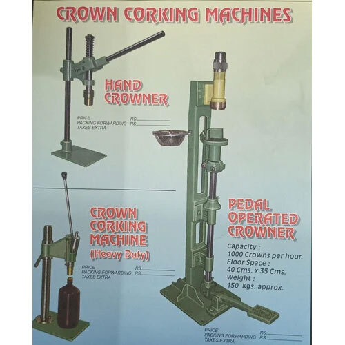 Crown Corking Machine Hand Operated