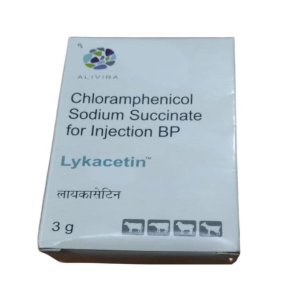 Lykacetin  Chloramphenicol Sodium Succinate Injection 3gm 