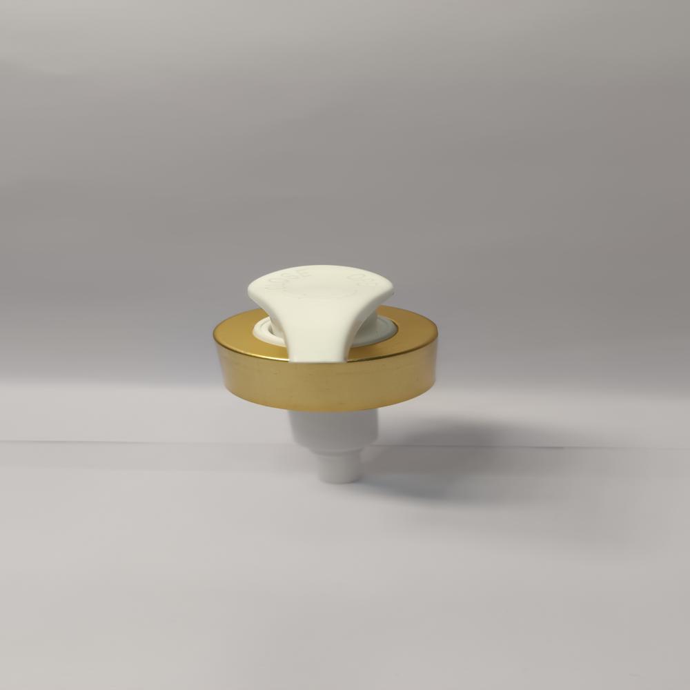 ON/OFF L-1 24mm white with Golden Dispenser