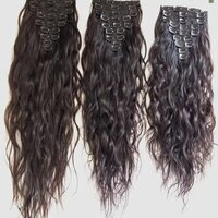 Indian Human Hair Remy Curly Clip-In Hair